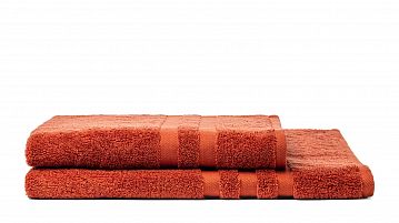 Полотенце Dobby (Добби), цвет, терракот