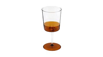 Бокал для вина Кристалл, цвет Янтарный
